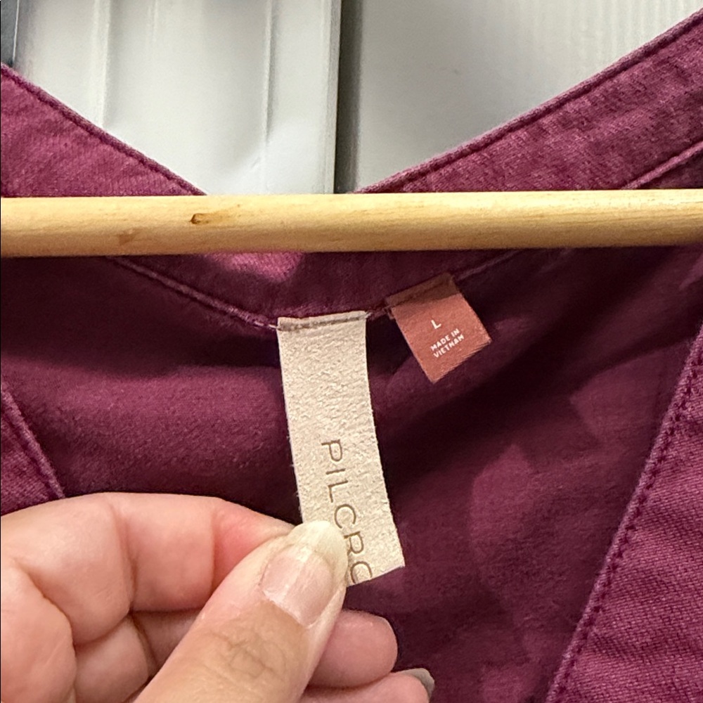Anthropologie | Pilcro flounced tunic dress size large - Picture 3 of 6